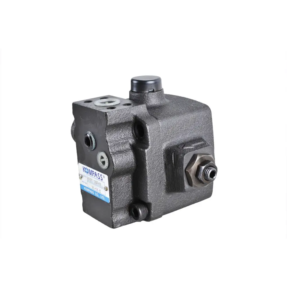 Kompass High Efficiency Variable Low-Pressure Double Vane Pump Leak-Free Hydraulic Pump for All Equipment Types