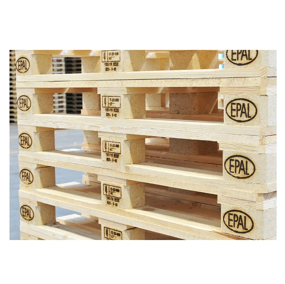 Paleta De Madera Maciza Epal,Madera De Pino,Almacén Europeo,Venta Al
