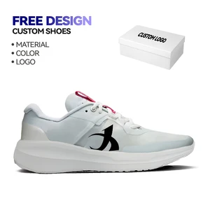 Men's Trendy Shock-Absorbing Breathable Mesh Woven Running Sneakers Autumn Collection China Wholesale Casual Shoes