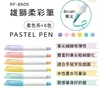 yellow, green,  blue, pink, orange, purple