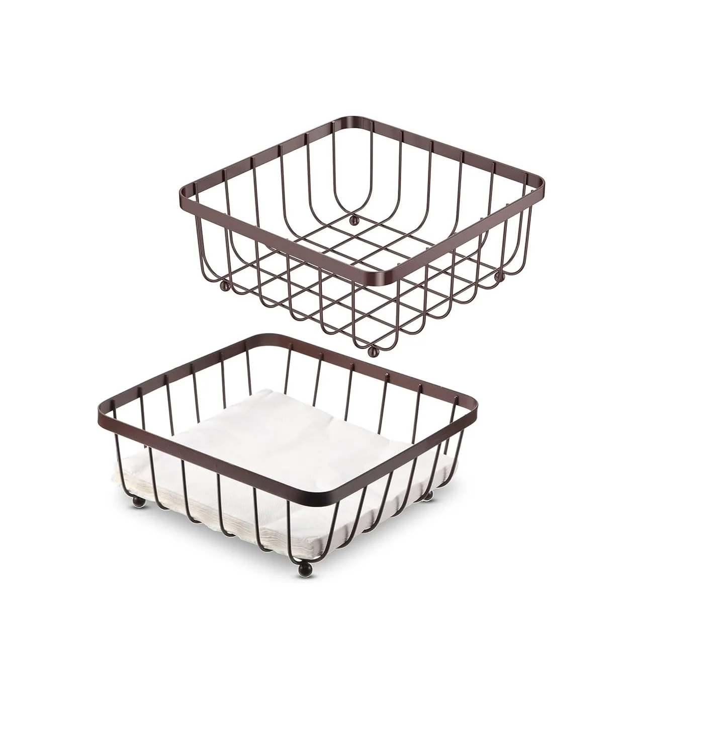 New 2023 Design Handcrafted Metal Napkin Holder Manufacturer And