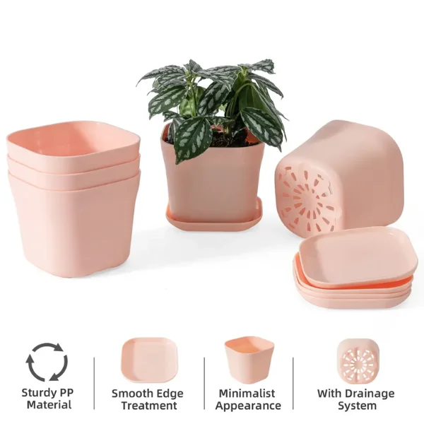 Wholesale Competitive Price Plastic Pots Different Size Plastic Bonsai