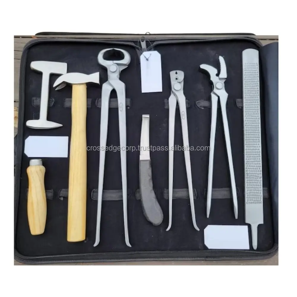 Kit d'outils de maréchal-ferrant de qualité professionnelle 12