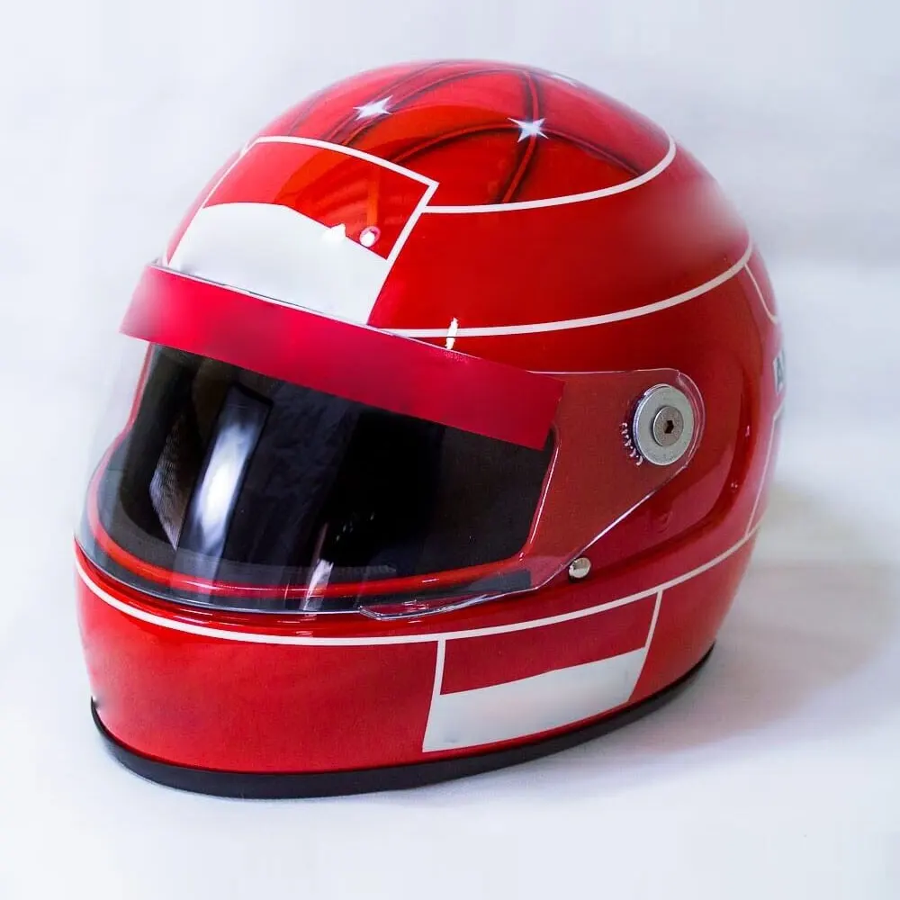 New Arrival Sports Wear Auto Racing Helmets Made In Best Quality Solid