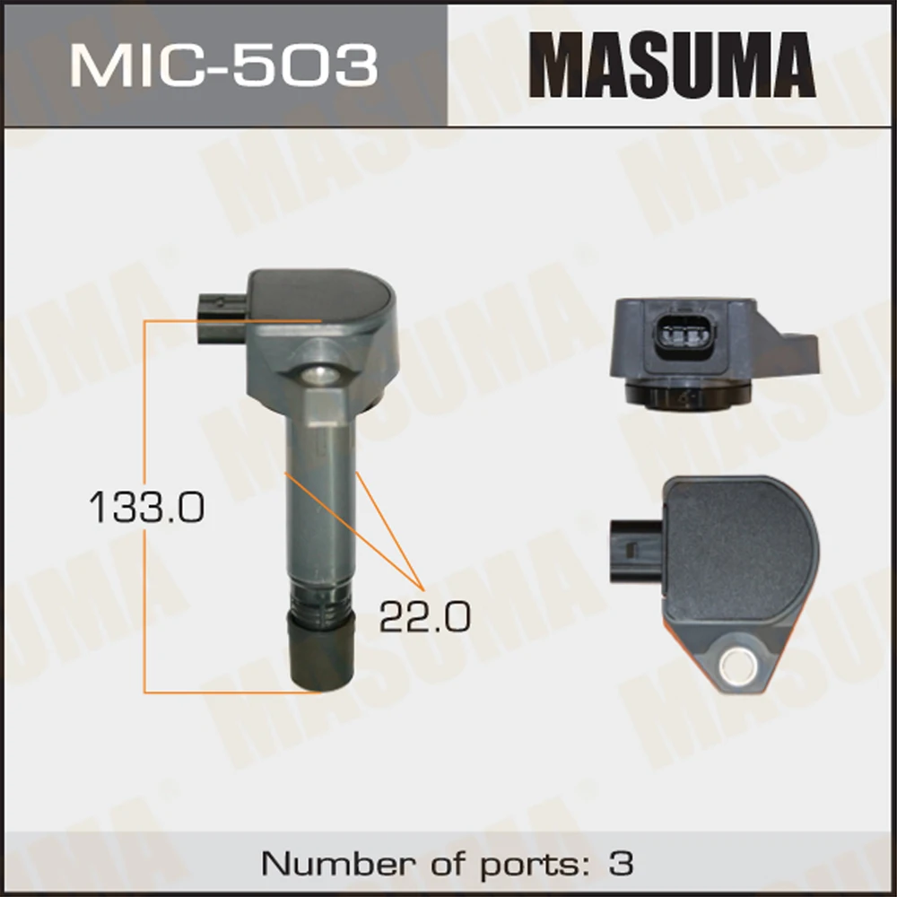 MASUMA MIC-503 Inductive Ignition Coil for Honda CRV & Civic