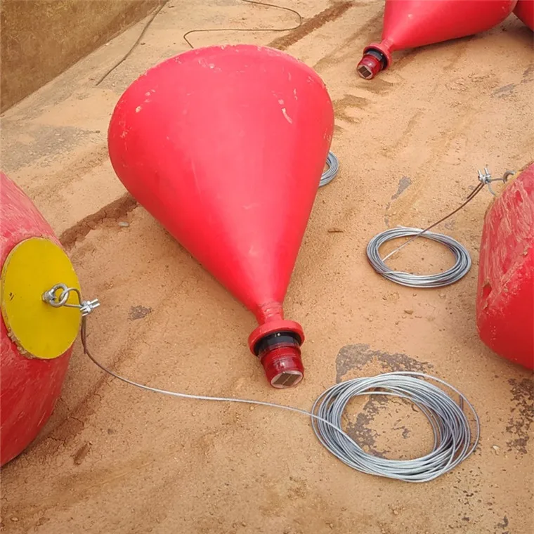Custom Small Marine Warning Buoy Conical River Buoys Diameter 700mm Inland River Navigation AIDS for Boat