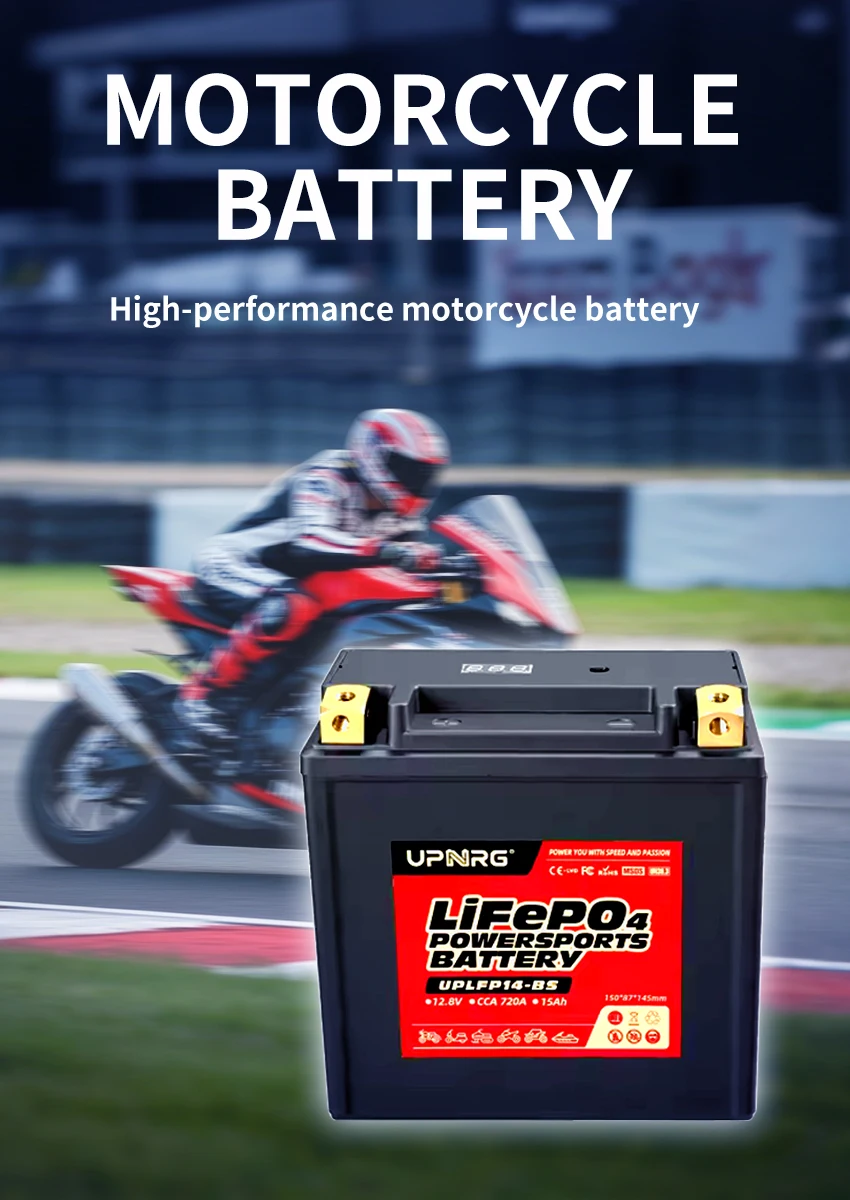 UPNRG Motorcycle Lithium Battery Series