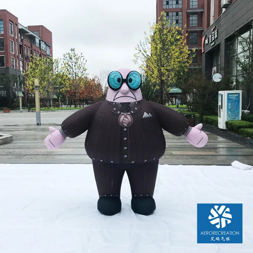 Advertising Promotion Customized Inflatable Walking Costume Interactive Hedgehog Costume Inflatable Moving Animal Mascot