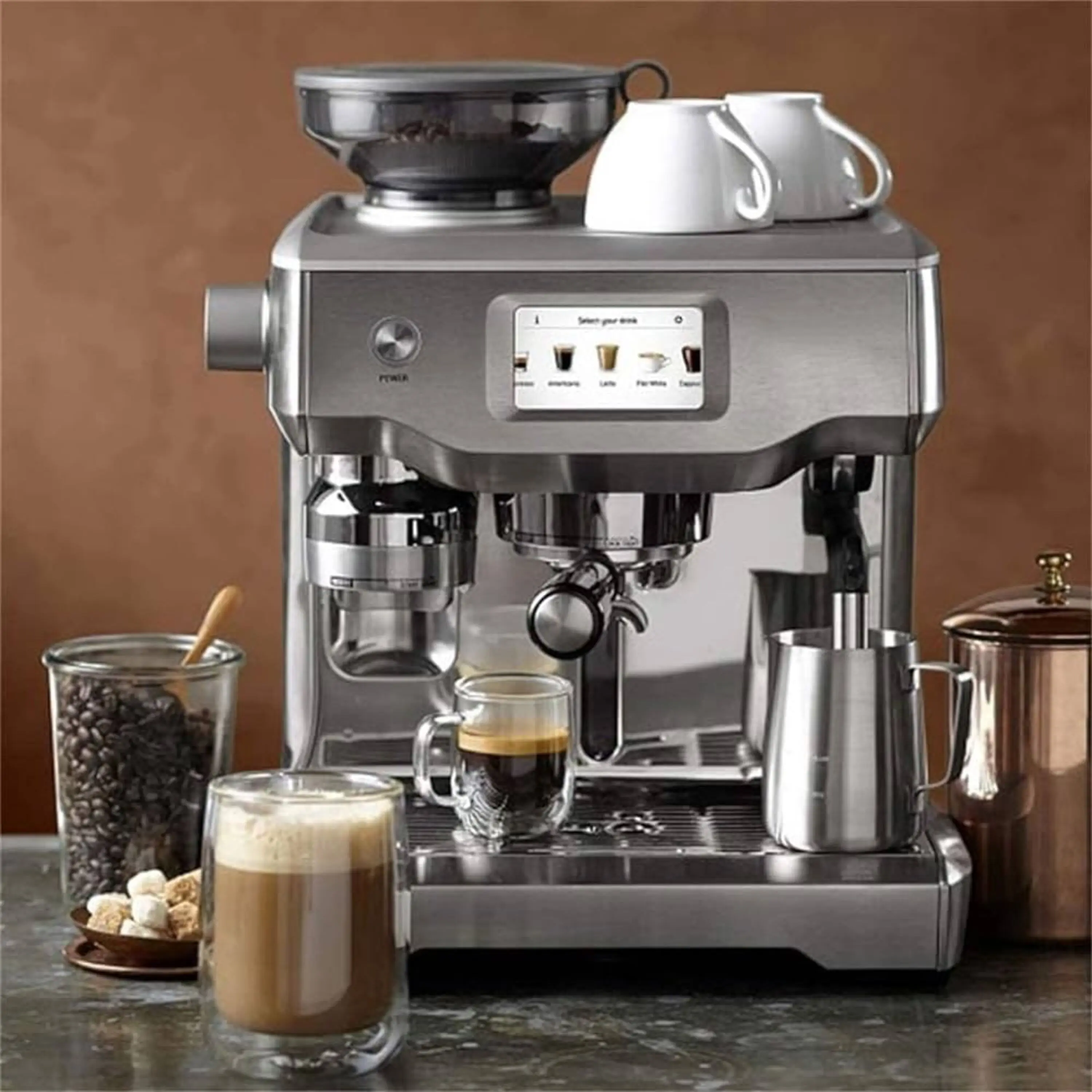 Factory Price Quality Brevilles Bes990bss Fully Automatic Espresso