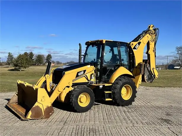 Used 2016 CATERPILLAR 450F Backhoes 5 Ton Retro Loader