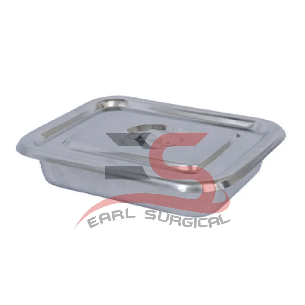 Stainless Steel Surgical Instruments Tray With Lid 8'' Medical Instrument Tray Buy Stainless