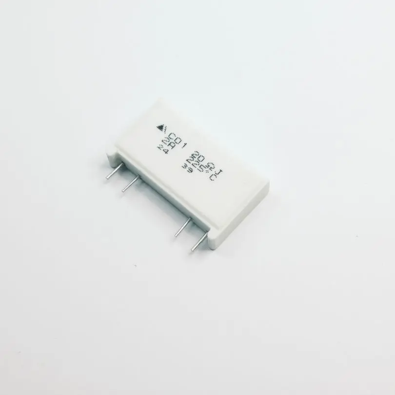 JPTEC Flameproof Bath-Tub Type Cut-Off Temperature Fuse Cement Wirewound Fixed Resistor