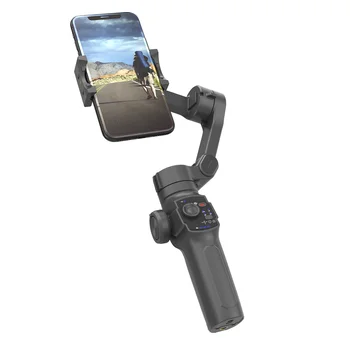 Multifunctional Foldable Gimbal Stabilizer for Mobile Phones with Ai Tracking and Fill Light detail image