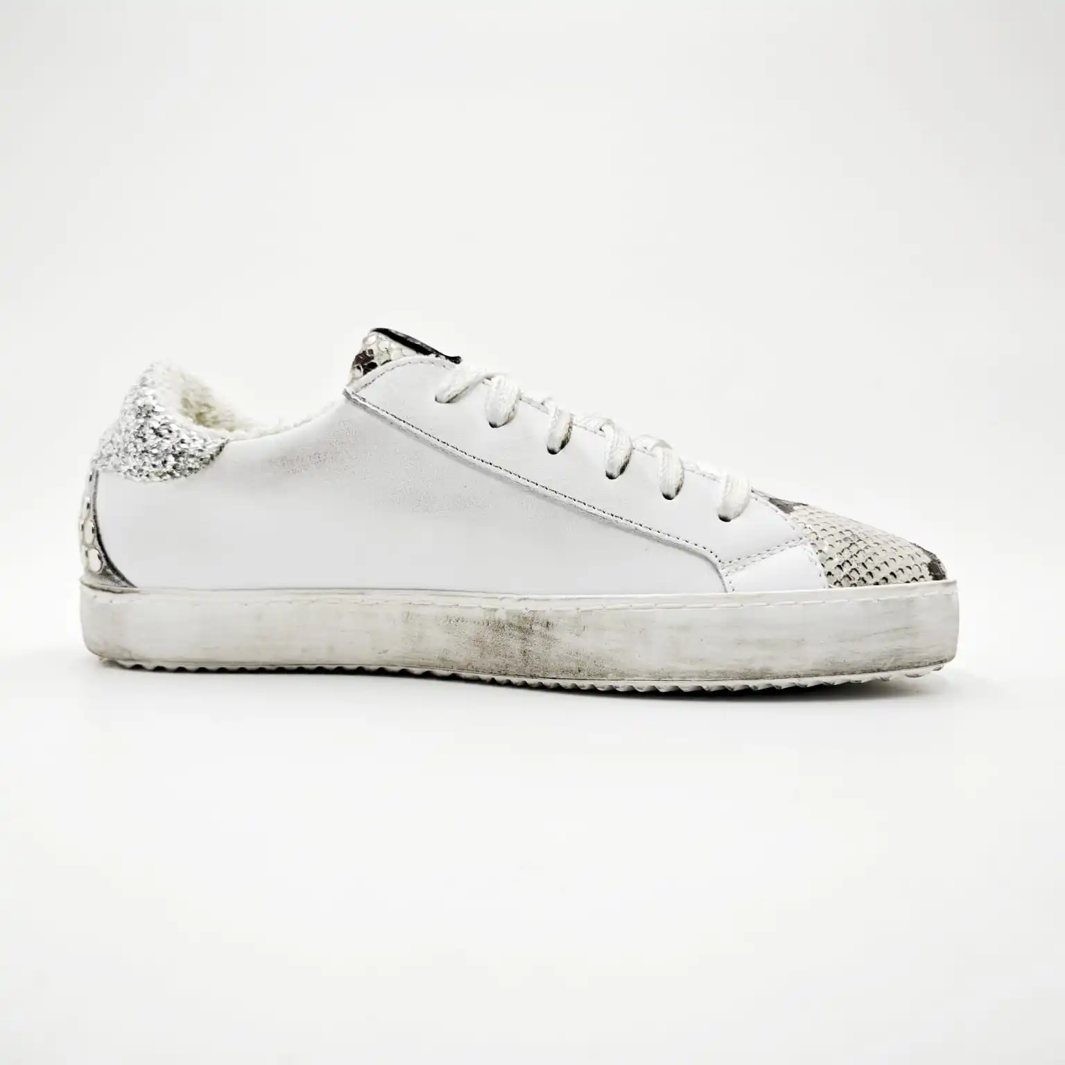 WOMEN LEATHER SHOES WITH UPPER LINING RUBBER OUTSOLE MADE in ITALY PRODUCT HANDMADE HIGH QUALITY SS 2025