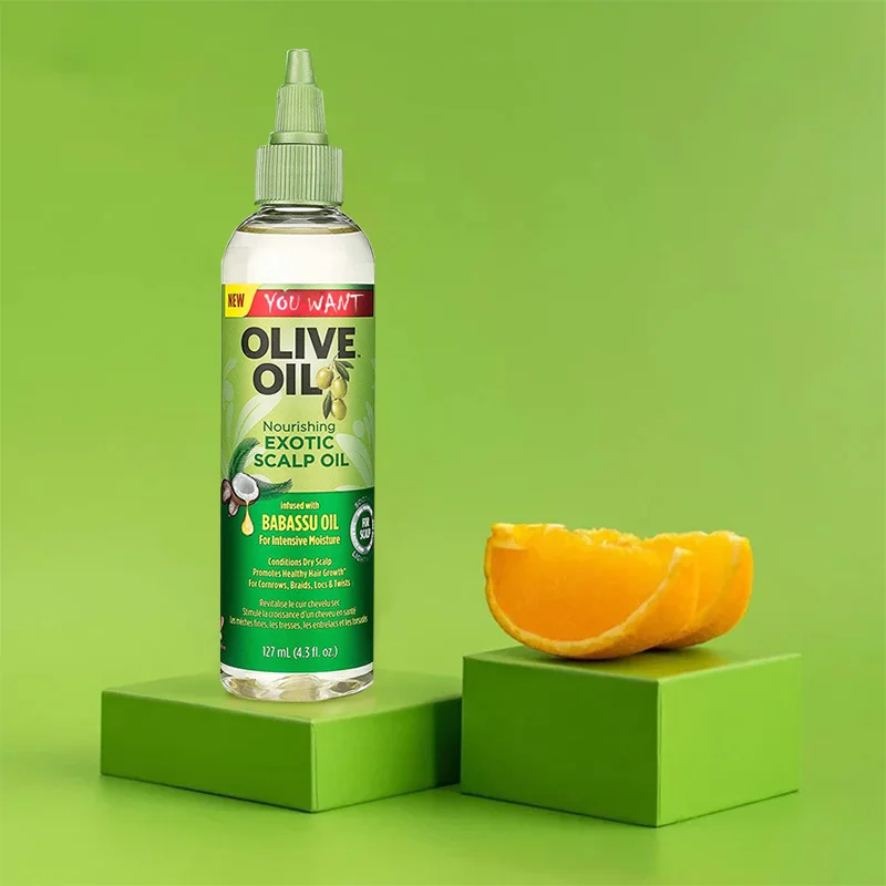 Private Label Nourish Add Shiny Olive Oil Hair Oil Conditioner Care