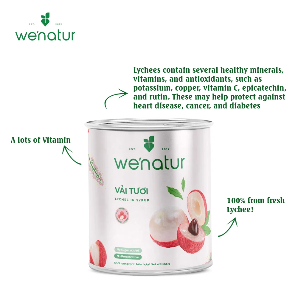 Лучшая цена оптовая продажа медная добавка консервированный личи в сиропе