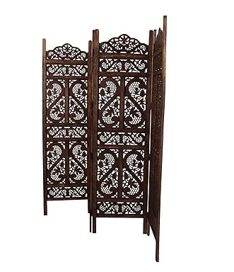 Customized Multi Functional Wood Room Separators Folding Panels Room Divider Design Decor Partition Screens Modern.