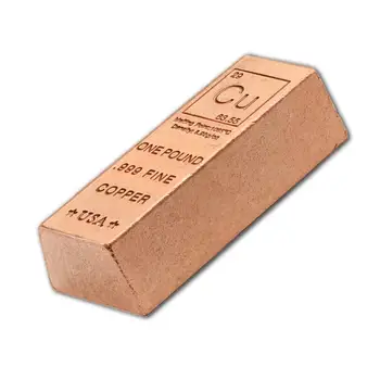 High Quality 99.99% Copper Ingot / Multiple Shaped Copper Ingots Bulk ...