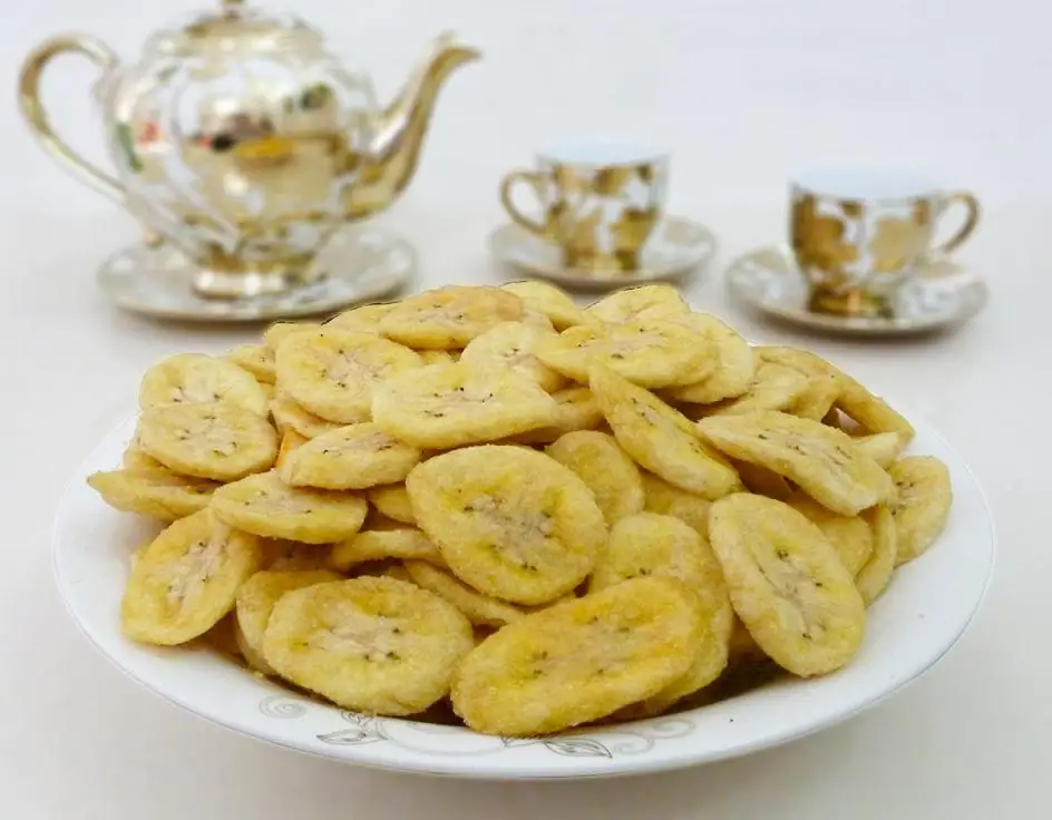 Snack Dried Banana No Sugar No Preservative Packing Bulk Slices And ...