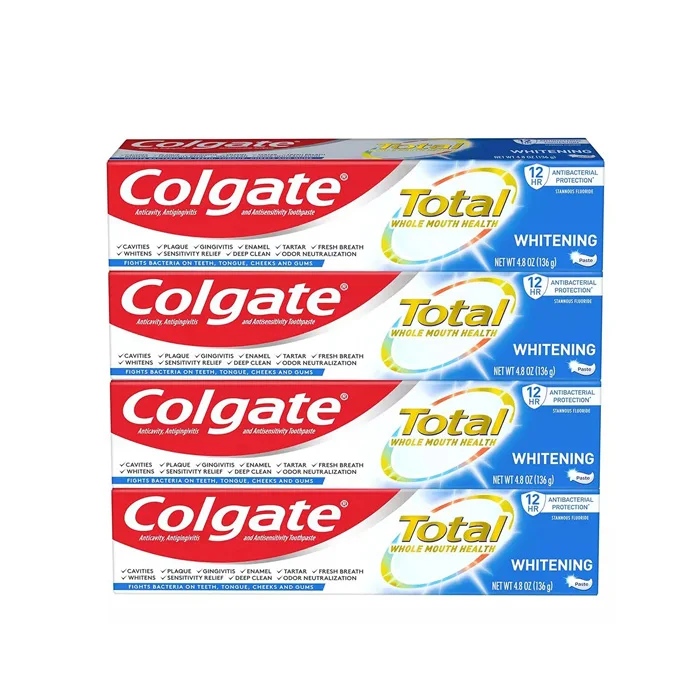 Colgate Toothpaste Total Whole Mouth Health Charcoal Deep Clean 190g ...