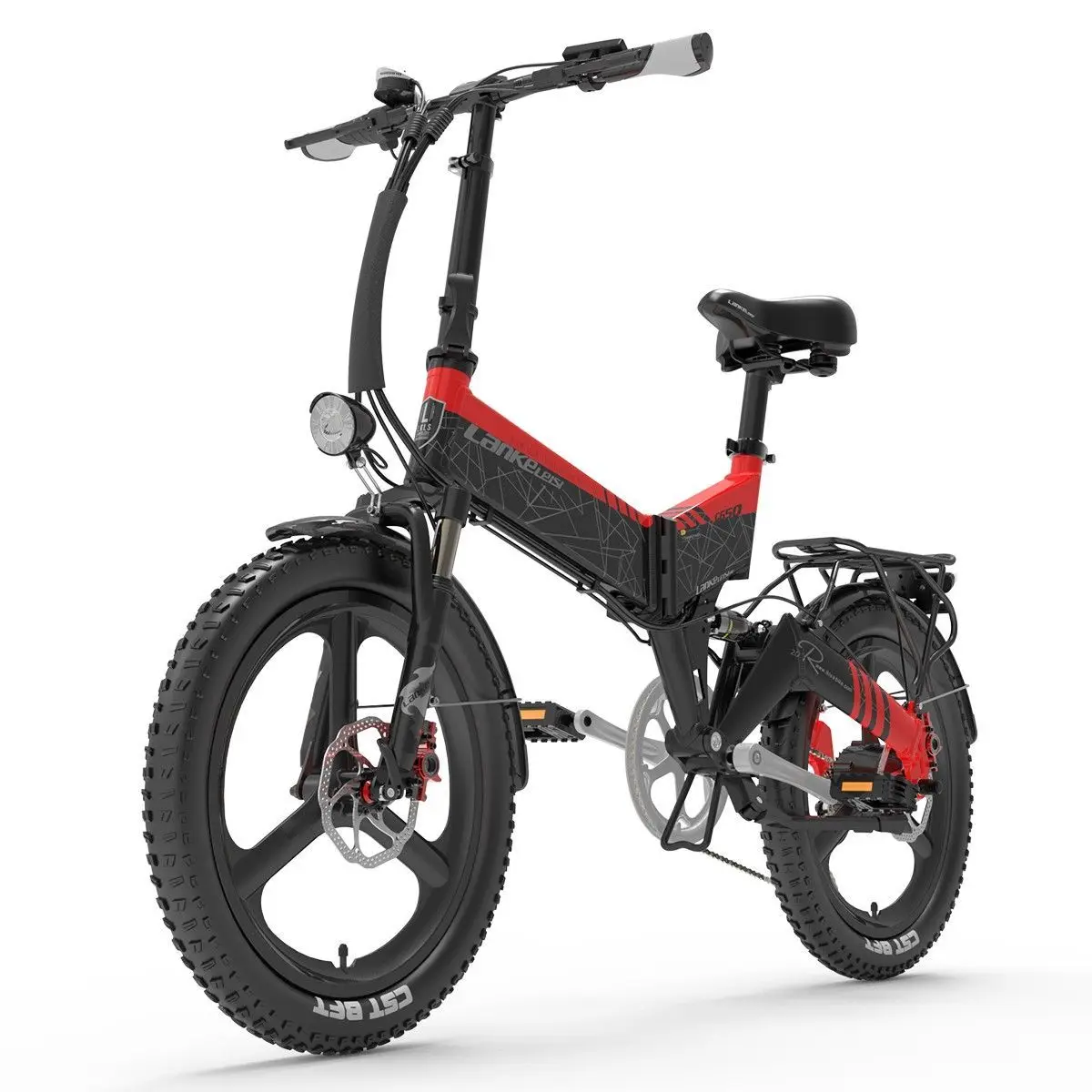 E-Bike G650 20 inch electric bike with 48V 12.8Ah battery, 500W motor