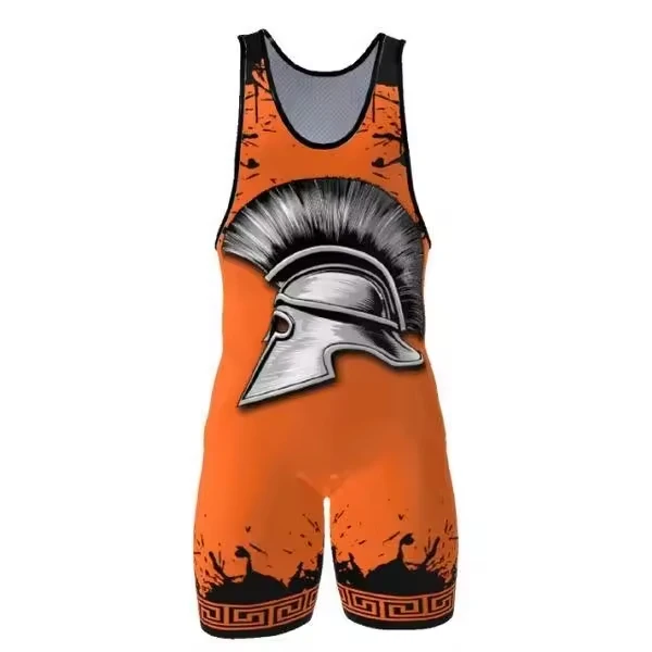 Sublimation Custom Singlet Design Pro Wrestling Gear SGS Custom S