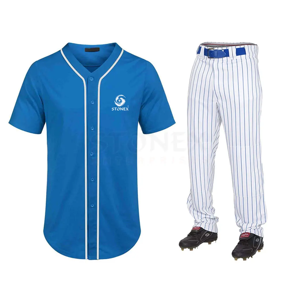 High Quality Custom Baseball / Softball Uniform Set For Unisex New