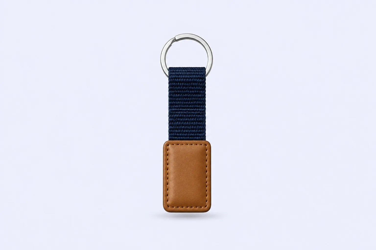 DIY Webbing PU Leather Keychain – main view