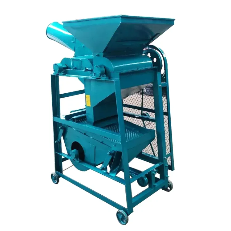 High Quality Small Peanut Shelling Machine Groundnut Decorticator Dehusking Machine with New Engine Export Quality