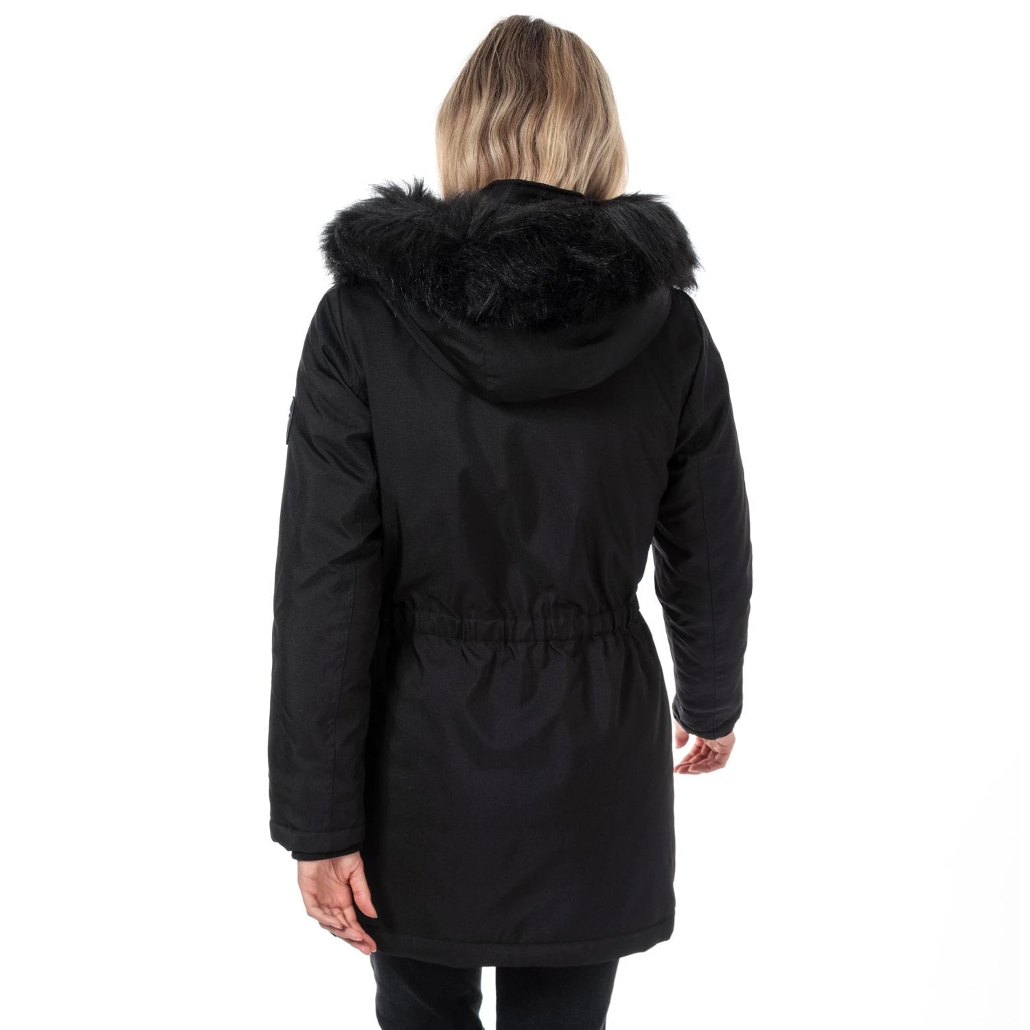 Fur New Design Loose Size Cashmere Coat Winter Women Warm Fashion Belt Coat Oversize Hooded Long Wool Coats Fox Vintage - Image 1