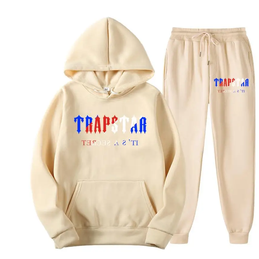 Trapstar Shooters Hooded Tracksuits Black/Sky Blue Training & Jogging Wear Tracksuits