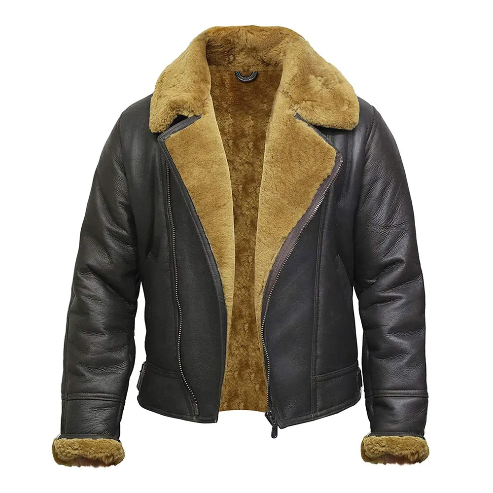 Fashion Wear Leather Jacket Customized Men Leather Jackets Casual ...