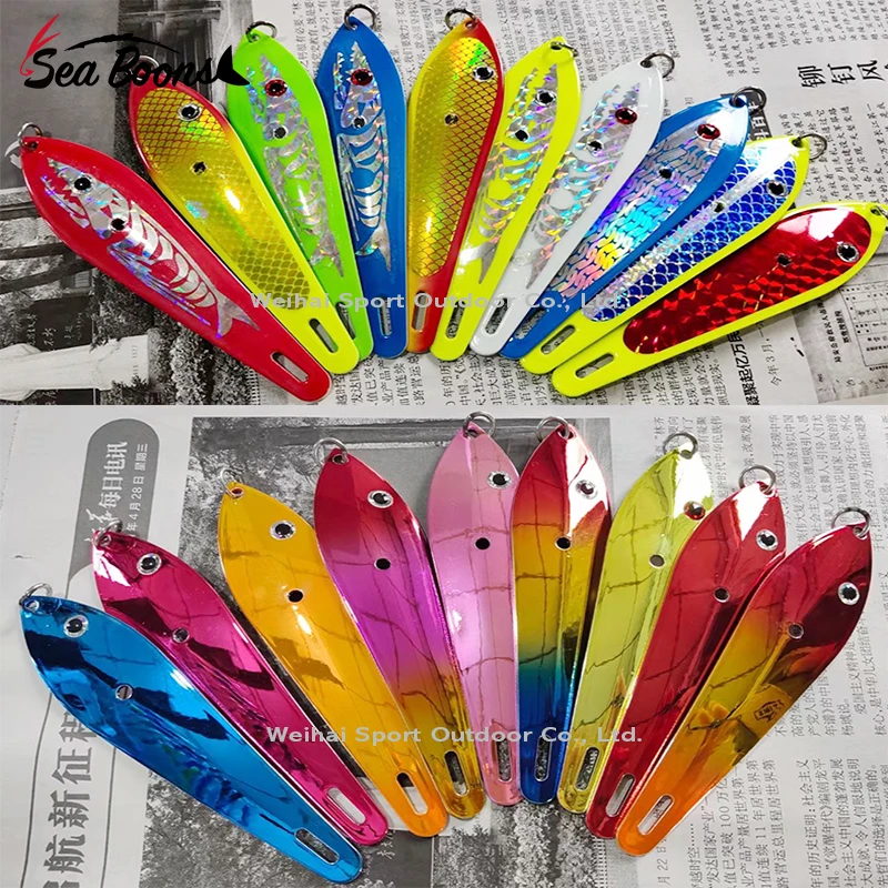 Hotsale Oem Sea Fishing Spoons Stainless Steel Replaceable