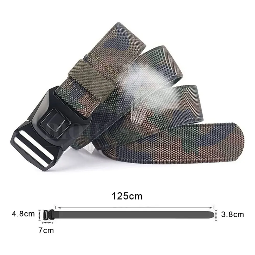 Pakistan Made Tactical Belt Heavy Duty Custom High Strength Nylon