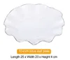 Assiette feuille de lotus 10"