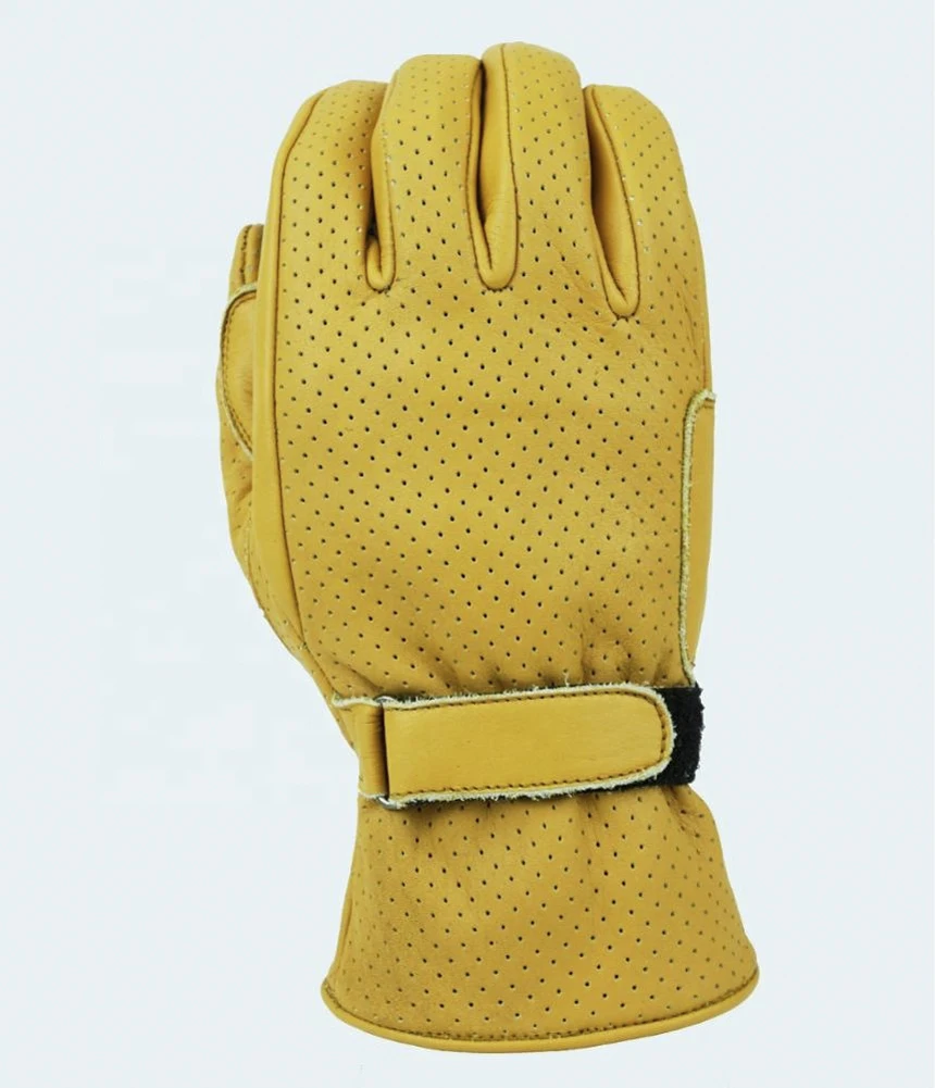 Кожаные мотоциклетные защитные перчатки горячая Распродажа классические синие Черные кожаные дышащие для гонок