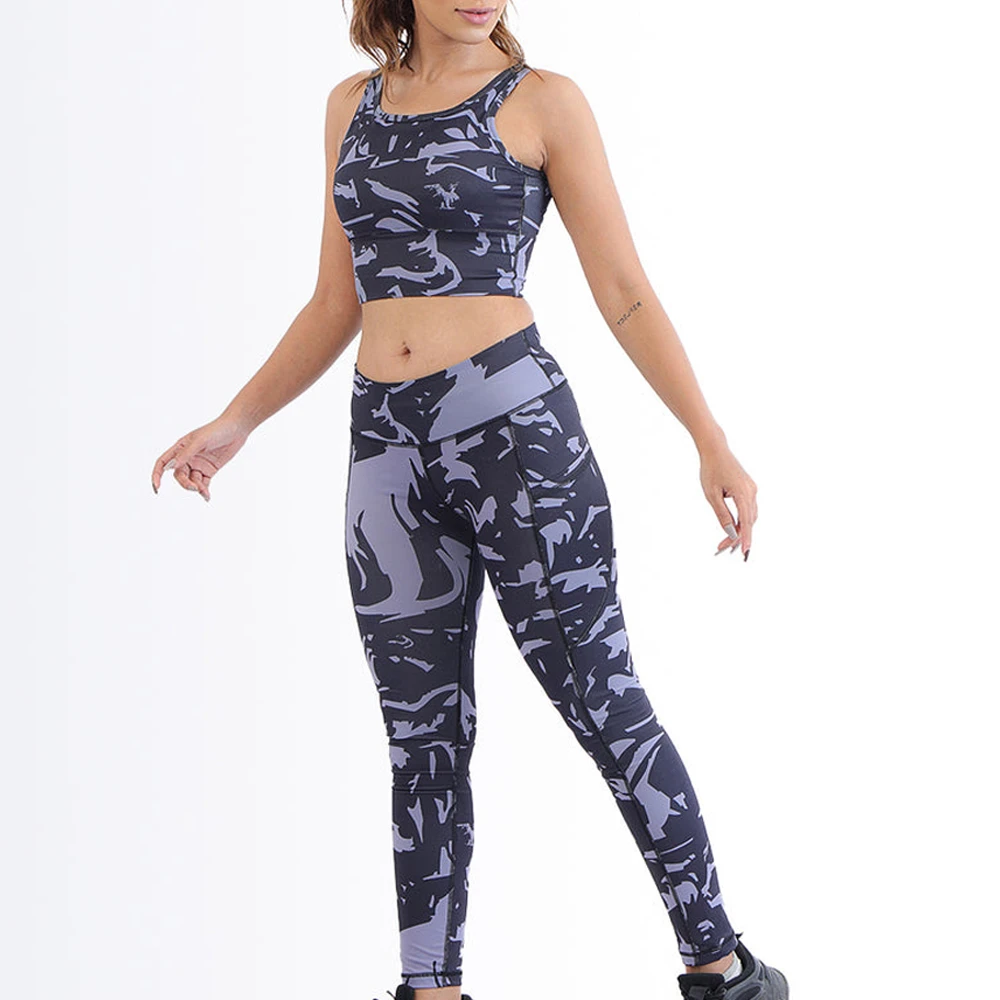gym dress for ladies in pakistan Clothing Yoga Set Women Wear Sets Contour Yoga Fitness Sportswear Workout Sets NOV23MD