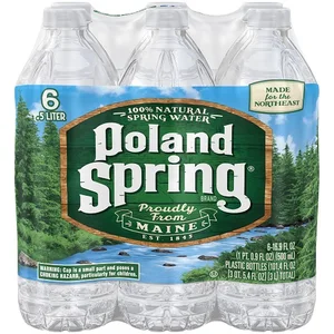 Buy Poland Spring Water Sport Cap 100% Natural Spring Water 8oz Bottle Pack 15 Total 120 Fl Oz 24 Count Potable Water