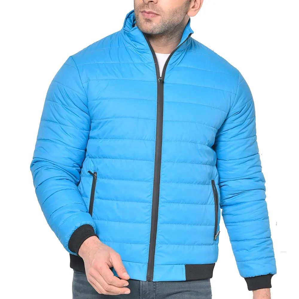 Oem Winter Bubble Plus Size Custom Men Shiny Puffer Jacket Men Casual Fashion Winter Puffer