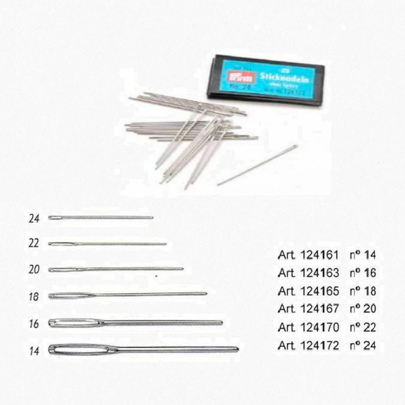 Prym Tapestry Needles with Blunt Point Steel No. 16