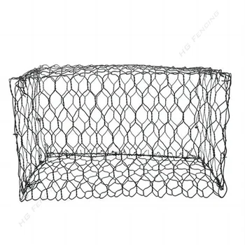 Malaysia Factory price pvc coated gabion basket mesh