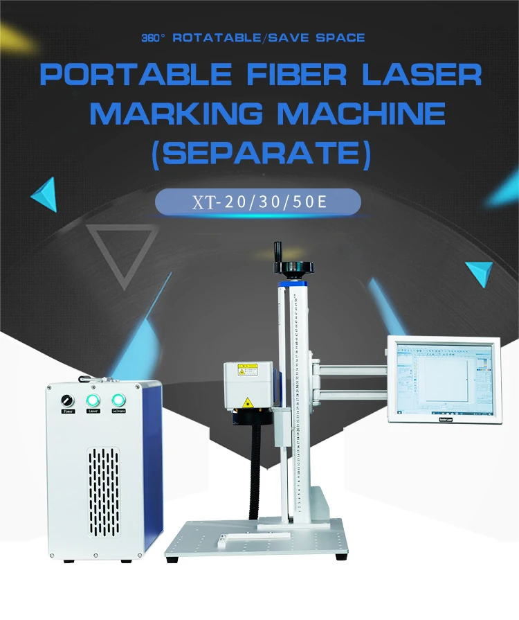 Large Area Engraving Jpt Mopa Big Size Fiber Laser Marking Machine For ...