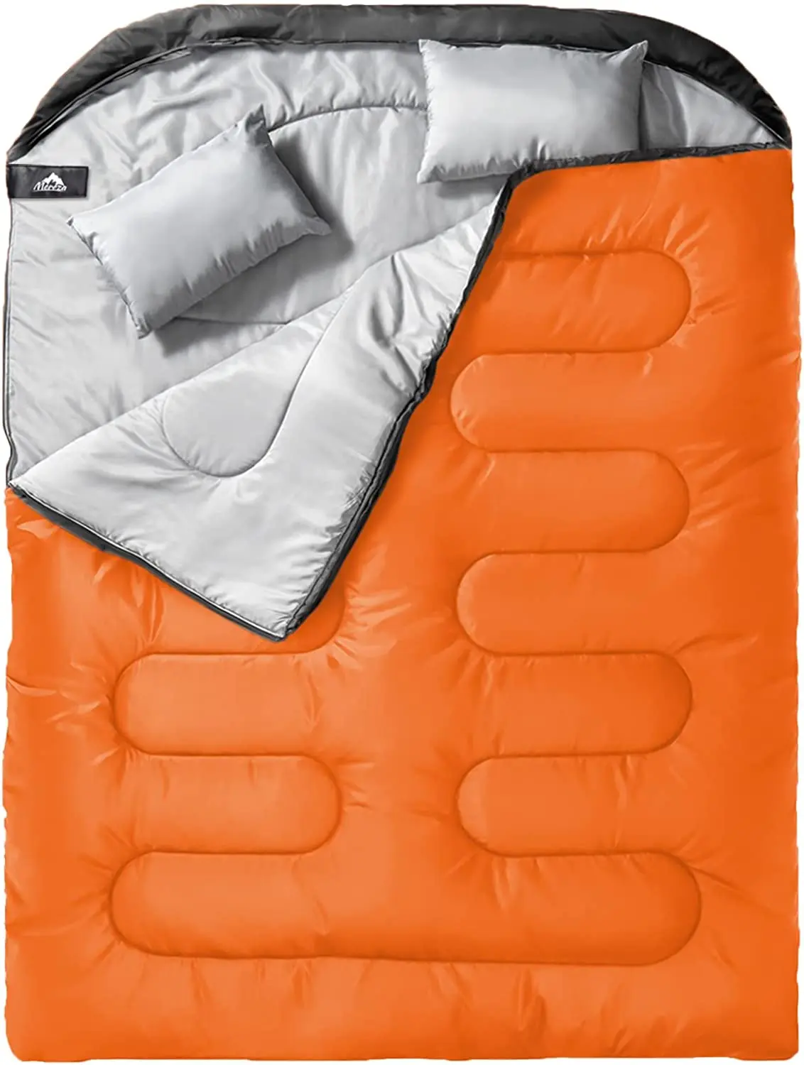 Xl Size All Season 2 In 1 Sleeping Bag,2 Pillows,Waterproof Double Sleeping Bag Buy Car