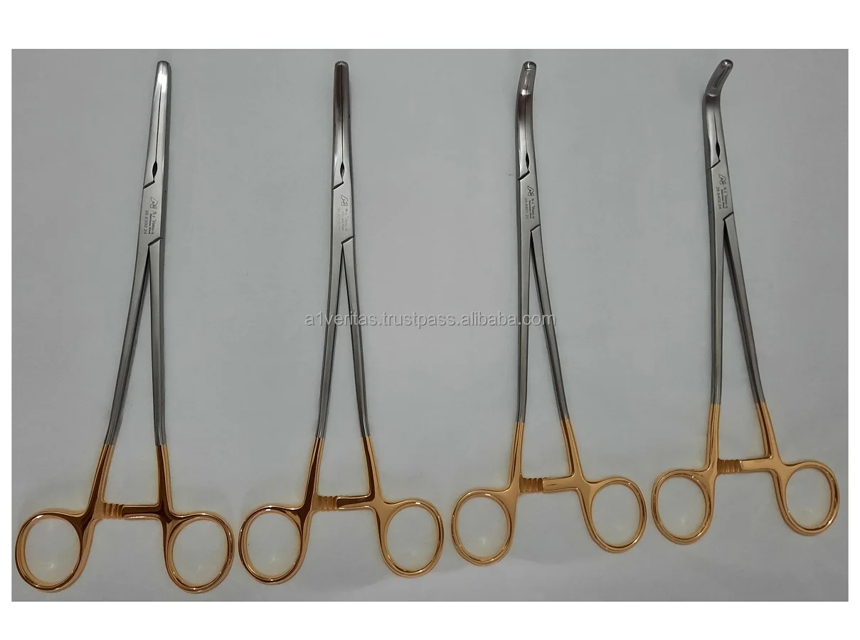 High Quality A-1 VERITAS Zeppeline Clamps Forceps Hysterectomy Instruments Obstetrics Gynecology Equipment Reusable Surgical