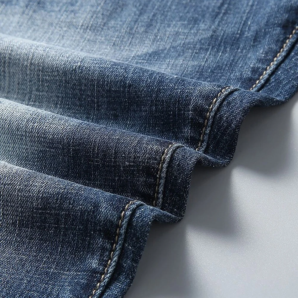 Jeans corti elasticizzati da uomo estivi Moda Casual Slim Fit Pantaloncini di jeans elastici di alta qualità Abbigliamento maschile di marca Jeans da uomo677_voghion.com