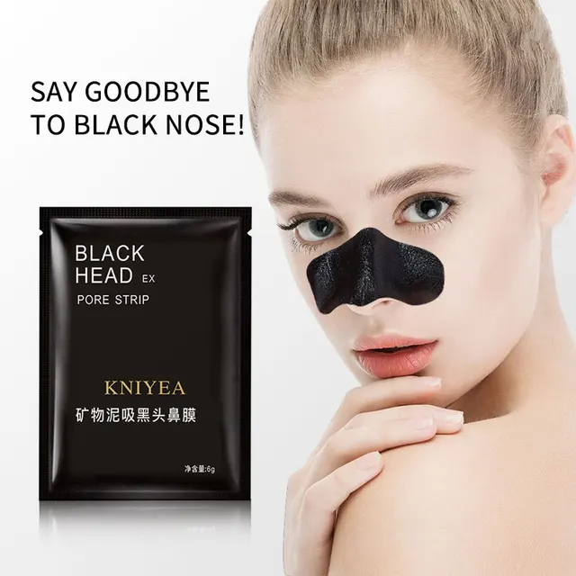 Hot Selling Mineral Nose Mask Deep Cleansing Blackhead Removal Strips For Nose Skin Pores Shrinking Patch Nose Mask