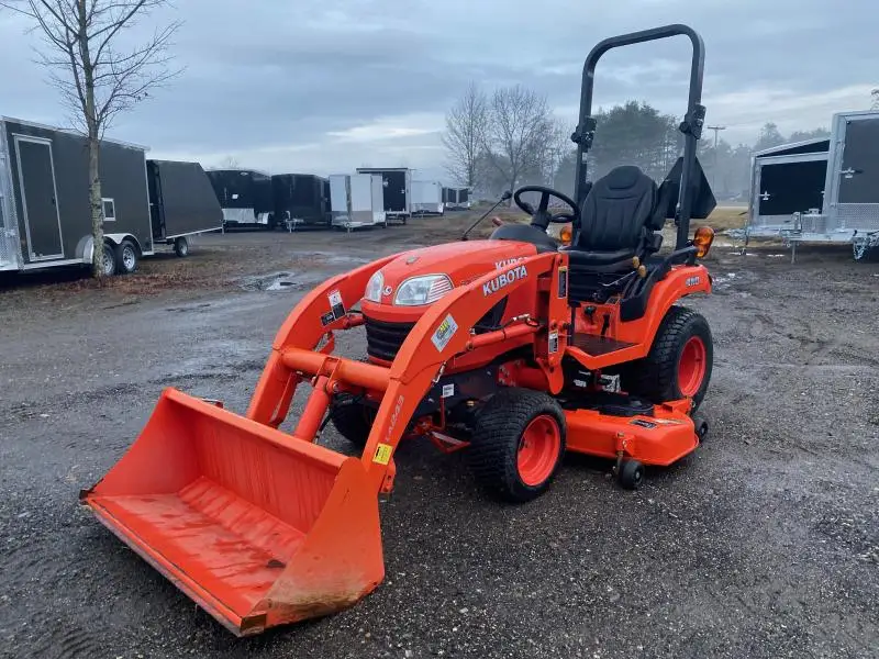 Used kubota Lawn Mower 4x4 Small Tractor with Front End Loader Backhoe Kubota Tractors Trucks Agriculture Mini Farm Tractor