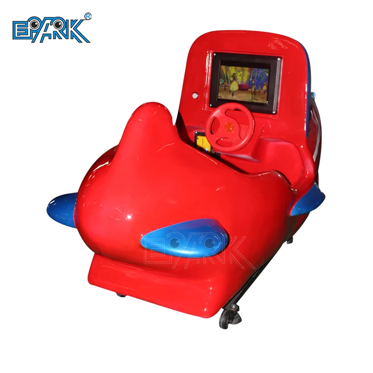 Swing Machine British Style Plane Children Coin Operated Kiddie Ride on Car Kiddie Rides