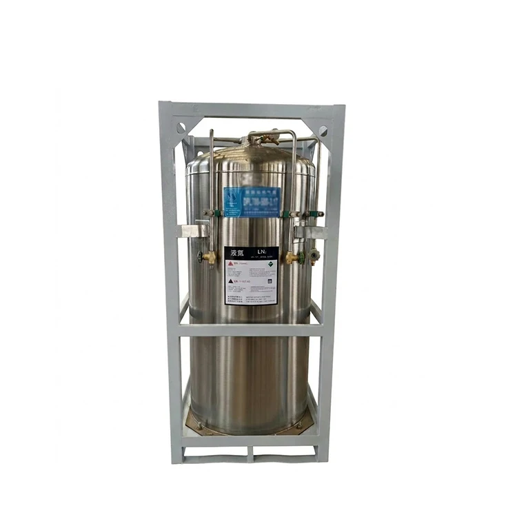 450L Insulated Cryogenic Cylinder LN2 Liquid Nitrogen Dewar Tank with Good Price