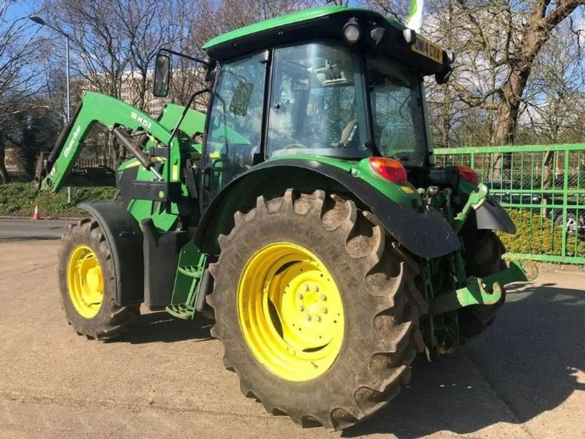 120hp Used Tractor Agriculture Second-hand John A Deere 1204 Tractors ...